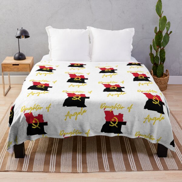 Item preview, Daughter of Angola Map Flag designed and sold by NovawayDirect.