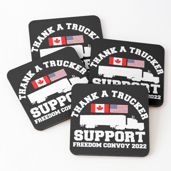 Item preview, Freedom Convoy 2022 In Support of Canadien & USA Truckers designed and sold by CharJens.