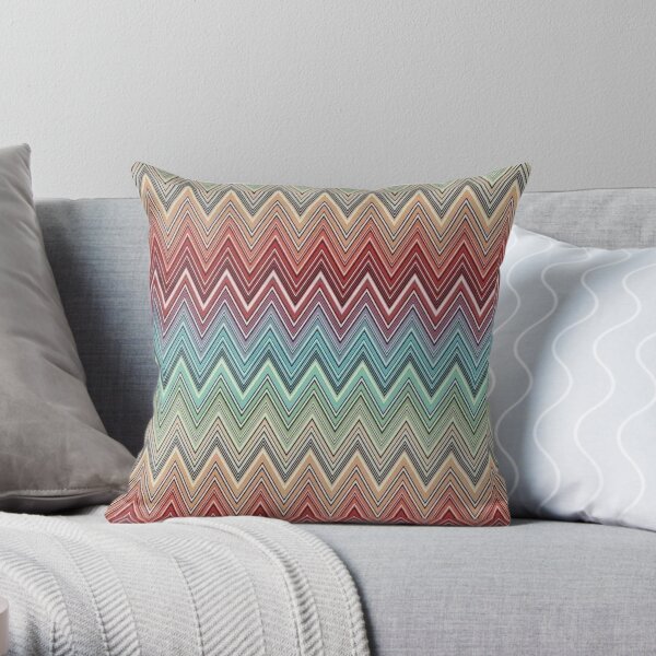 missoni home zig zag Throw Pillow