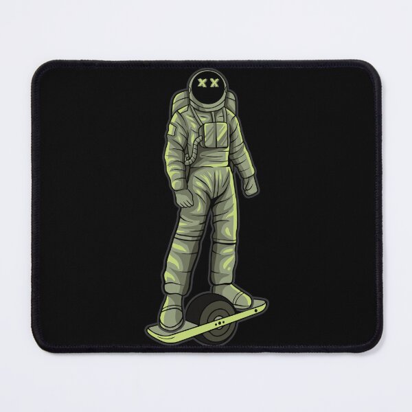 Item preview, OneWheel Spaceman artwork - Skating astronaut on onewheel skateboard designed and sold by QUEEN-WIVER.