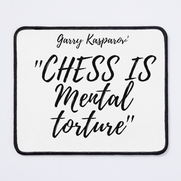Item preview, Chess is mental Torture designed and sold by ChessPoker.