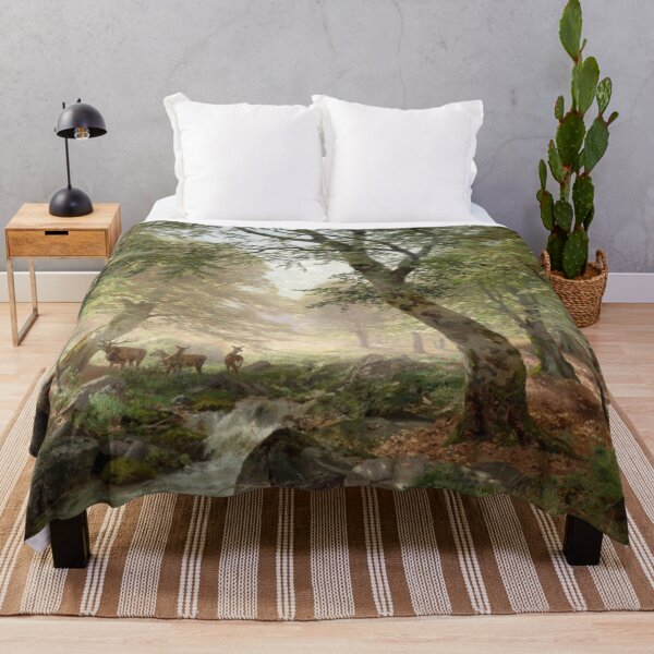 Item preview, Serenity in the Forest: Graceful Deer in a Natural Habitat designed and sold by SweetMySpot.