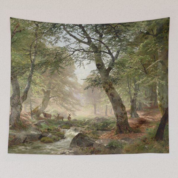 Item preview, Serenity in the Forest: Graceful Deer in a Natural Habitat designed and sold by SweetMySpot.
