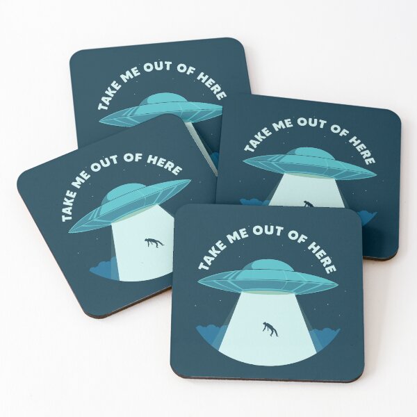 Item preview, Take me out of here | Alien abduction | I want to leave | UFO Space designed and sold by Printeesign Shop.