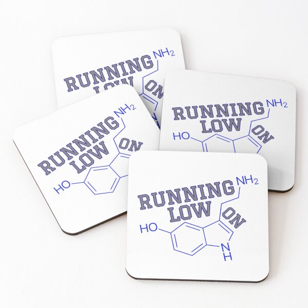 Item preview, Running Low On Serotonin T-shirt sweatshirt Stickers designed and sold by Other Look.