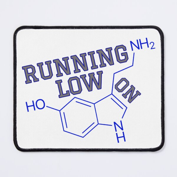 Item preview, Running Low On Serotonin T-shirt sweatshirt Stickers designed and sold by Other Look.