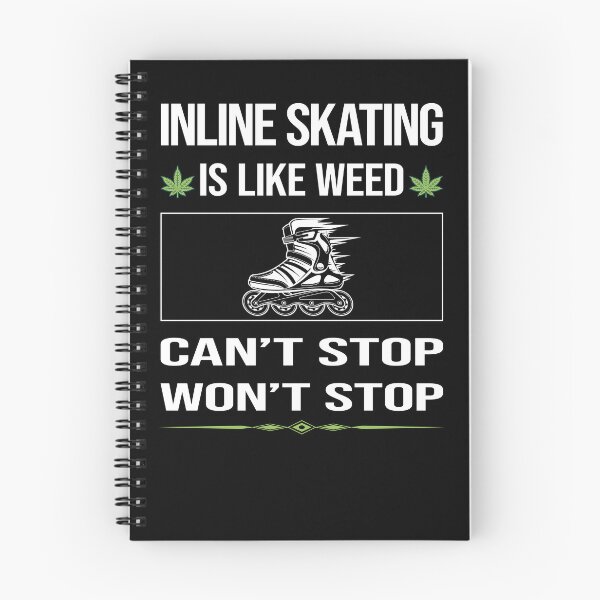 Item preview, Funny Can't Stop Inline Skating Skate Skater designed and sold by ArydeaNoriega.