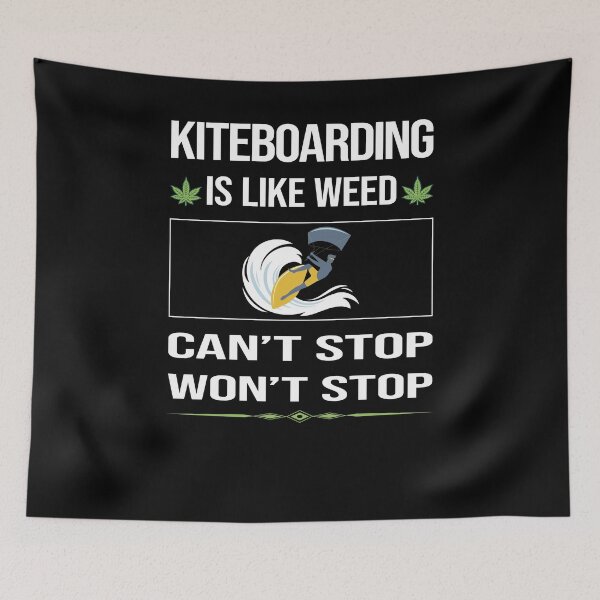 Item preview, Funny Can't Stop Kiteboarding Kiteboard Kiteboarder designed and sold by ArydeaNoriega.
