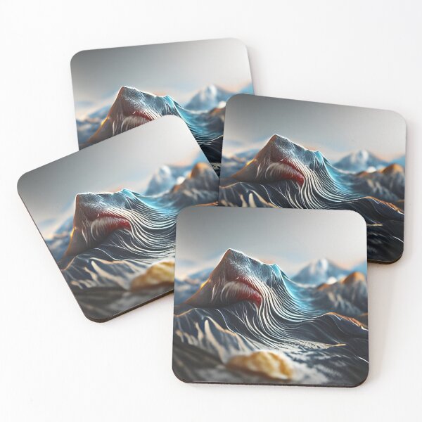Item preview, AI Generated Art, Mountain Waves designed and sold by ACC .