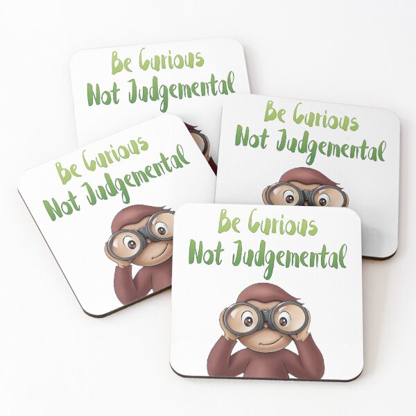 Item preview, be curious not judgemental designed and sold by egyptiano.