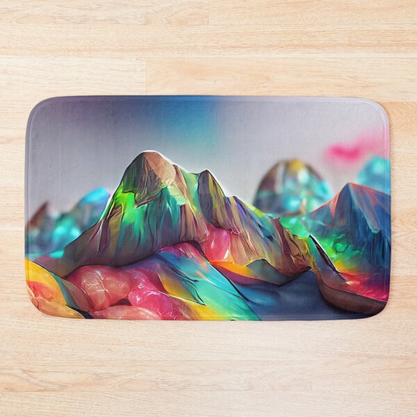 Item preview, AI Generated Art, Opal Mountains  designed and sold by ACC .