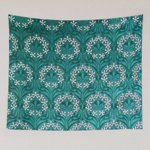 Item preview, Vintage Floral Teal designed and sold by SaraValor.