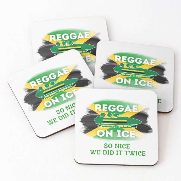 Item preview, Jamaica Bobsled 2022-Beijing Games-Reggae on Ice designed and sold by Spiritualish.