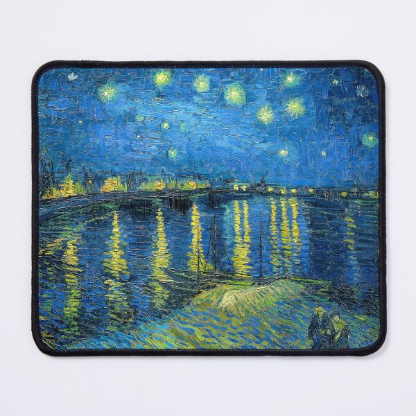Item preview, Starry Night Over the Rhone Art Print by Vincent Van Gogh | Redbubble designed and sold by TheSoulOfArt.