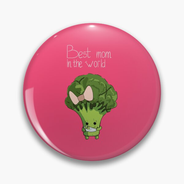Item preview, For Best Mother In The World Cute Little Broccoli designed and sold by BigFatMistake.