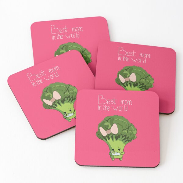 Item preview, For Best Mother In The World Cute Little Broccoli designed and sold by BigFatMistake.