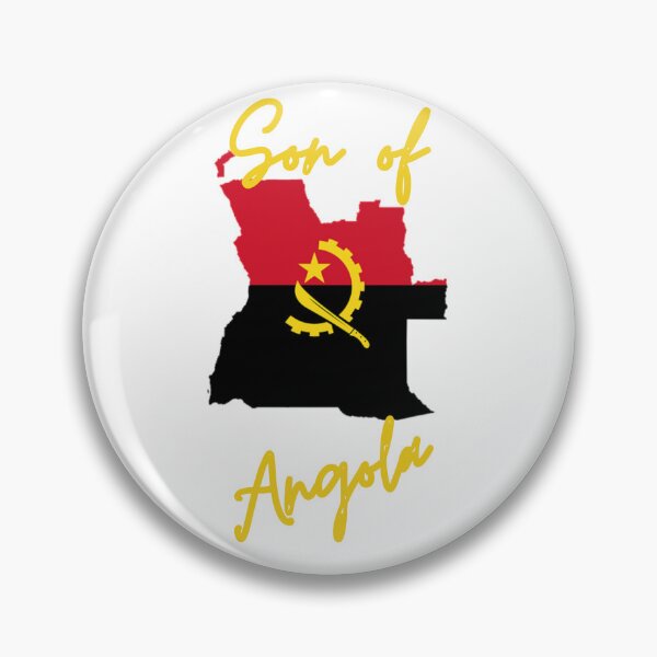 Item preview, Son of Angola Map Flag designed and sold by NovawayDirect.