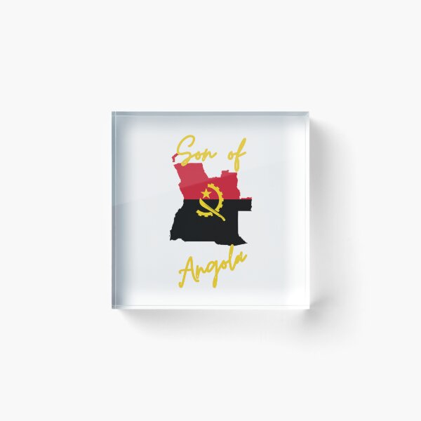 Item preview, Son of Angola Map Flag designed and sold by NovawayDirect.