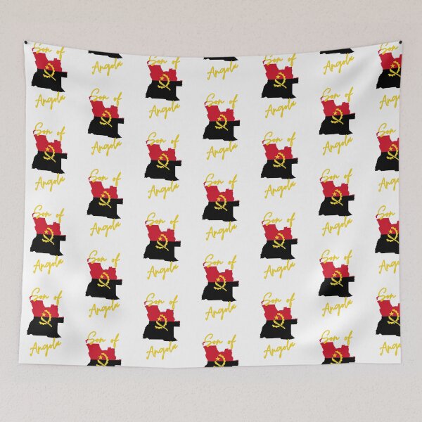 Item preview, Son of Angola Map Flag designed and sold by NovawayDirect.