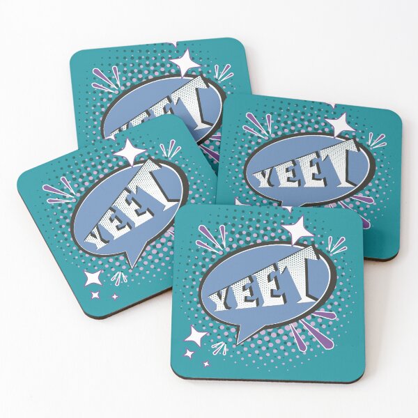 Item preview, YEET Comic Speech Bubble Funny Meme Lavender  designed and sold by Missing In Art.