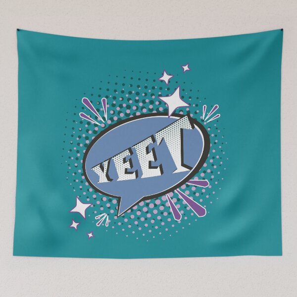 Item preview, YEET Comic Speech Bubble Funny Meme Lavender  designed and sold by Missing In Art.