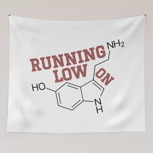 Item preview, Running Low On Serotonin T-shirt Sweatshirt Sticker  designed and sold by Other Look.