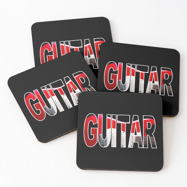 Item preview, Guitar Text Art No 4 - Guitar designed and sold by 10PercentTees.