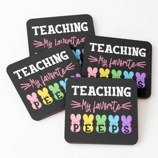 Item preview, Funny Easter teacher Gifts: Teaching My Favorite Peeps designed and sold by AMINE  ★★★★★.