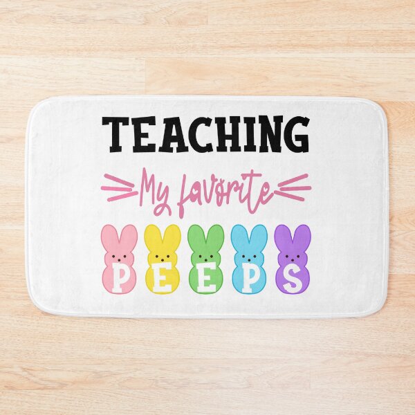 Item preview, Funny Easter teacher Gifts: Teaching My Favorite Peeps designed and sold by AMINE  ★★★★★.
