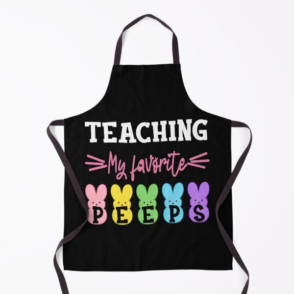 Item preview, Funny Easter teacher Gifts: Teaching My Favorite Peeps designed and sold by AMINE ★★★★★.