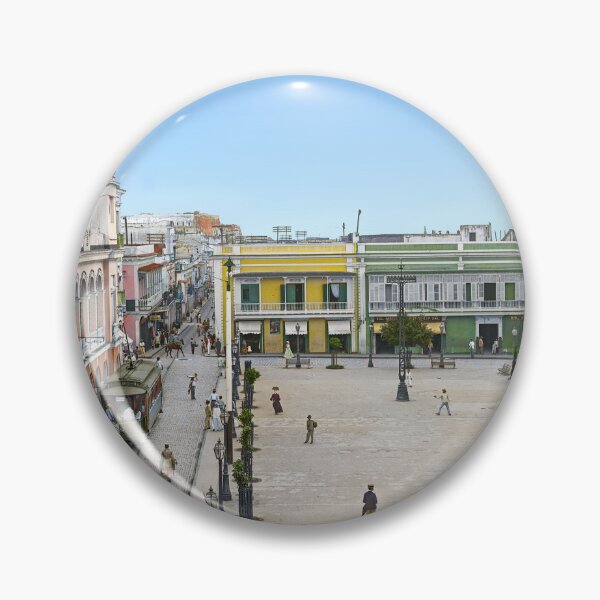 Item preview, Plaza de Armas of San Juan, Old San Juan, Puerto Rico, 1903.  designed and sold by Marina Amaral.