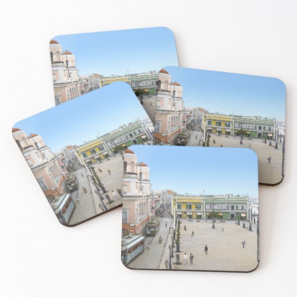 Item preview, Plaza de Armas of San Juan, Old San Juan, Puerto Rico, 1903.  designed and sold by Marina Amaral.
