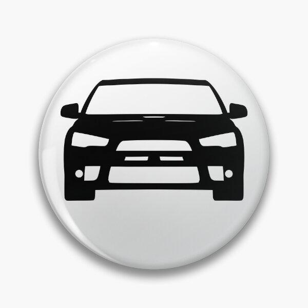Item preview, Mitsubishi Lancer EVO X Black Sticker designed and sold by EdimDesign.