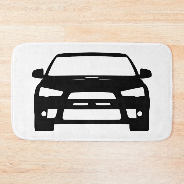 Item preview, Mitsubishi Lancer EVO X Black Sticker designed and sold by EdimDesign.
