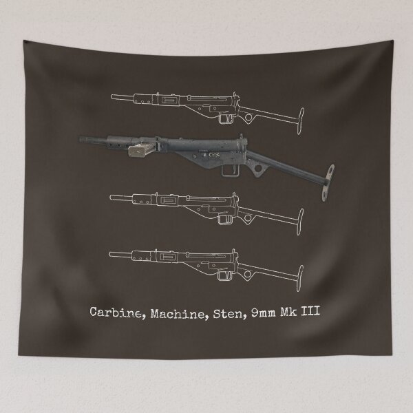 Item preview, Carbine, Machine, Sten, 9mm Mk III designed and sold by NorthAngle.