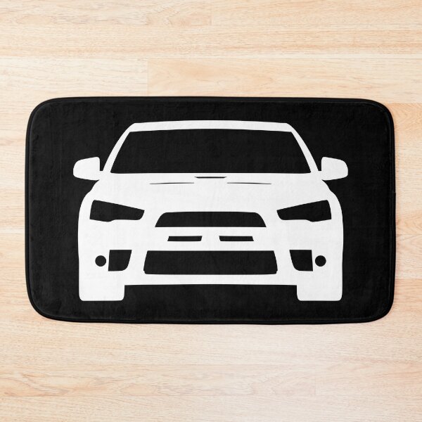 Item preview, Mitsubishi Lancer EVO X White Sticker designed and sold by EdimDesign.