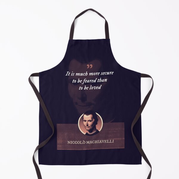 Item preview, Niccolò Machiavelli - It is much more secure to be feared than to be loved designed and sold by Syahrasi.