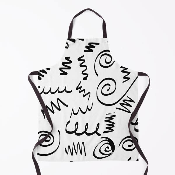 Item preview, Scribble Seamless Pattern in Black and White designed and sold by Angela Cini.