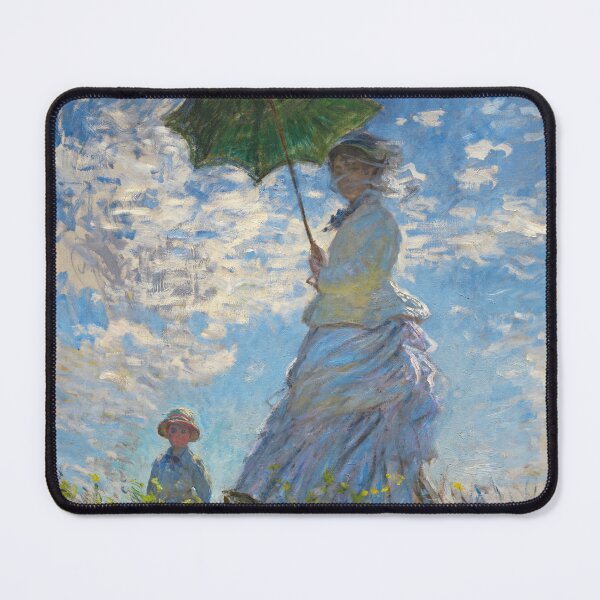 Item preview, High Resolution - Monet - Woman with a Parasol - digitally remastered  designed and sold by goldenanchor.