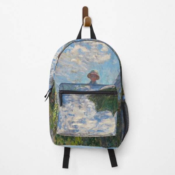 Item preview, High Resolution - Monet - Woman with a Parasol - digitally remastered  designed and sold by goldenanchor.