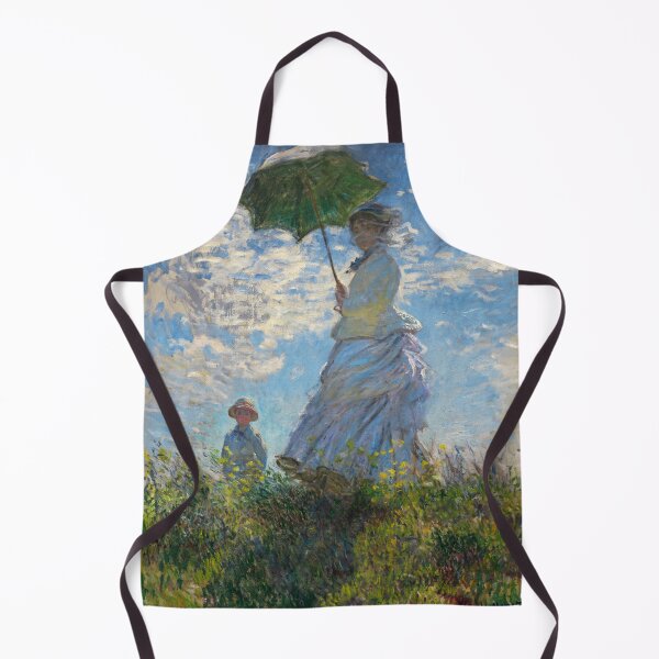 Item preview, High Resolution - Monet - Woman with a Parasol - digitally remastered designed and sold by goldenanchor.
