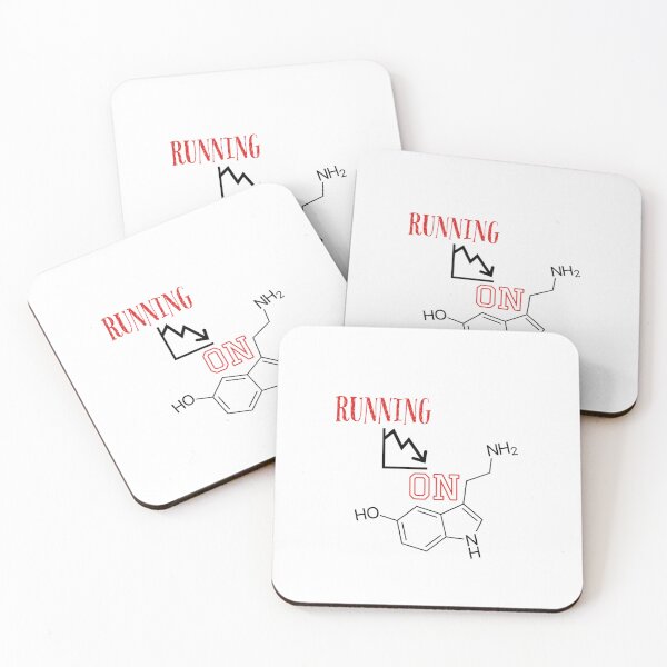 Item preview, Running Low on serotonin T-shirt sweatshirt sticker designed and sold by Other Look.