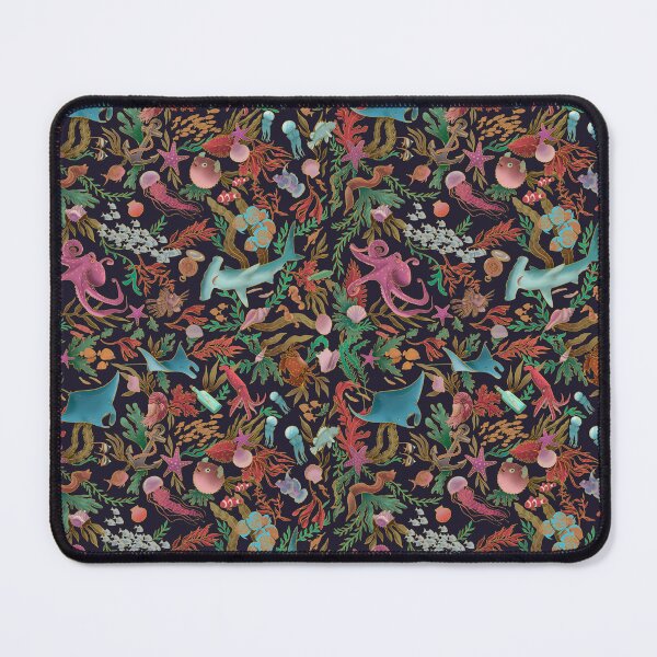Item preview, Ocean Pattern - Marine Floral & Animals designed and sold by Wild-Astro.
