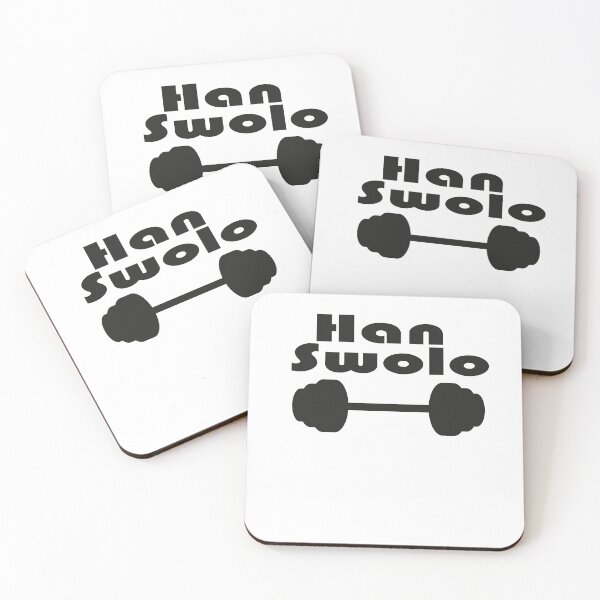 Item preview,  Han Swolo Gym Weightlifting Funny  designed and sold by i l u s ⭐⭐⭐⭐⭐ (150).
