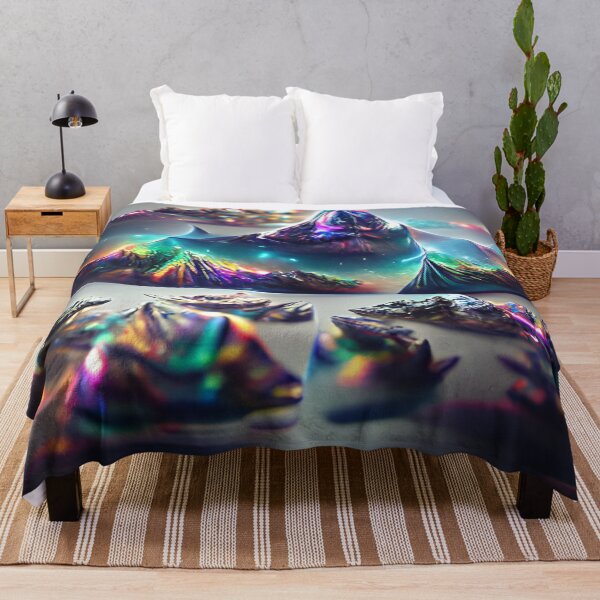 Item preview, Arte generado por IA, montañas espaciales designed and sold by ACC .