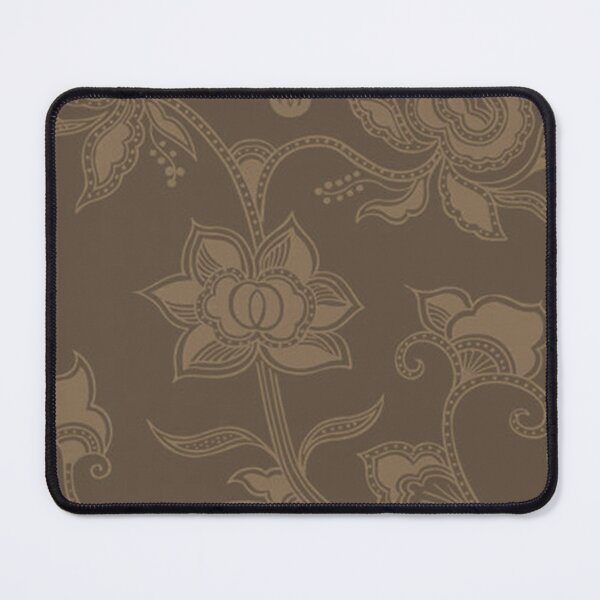 Item preview, Glamorous Vintage Floral Elegant Coffee Brown designed and sold by SaraValor.