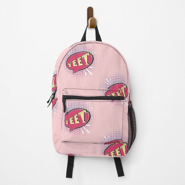 Item preview, YEET Comic Speech Bubble Funny Meme Pink Red designed and sold by Missing In Art.