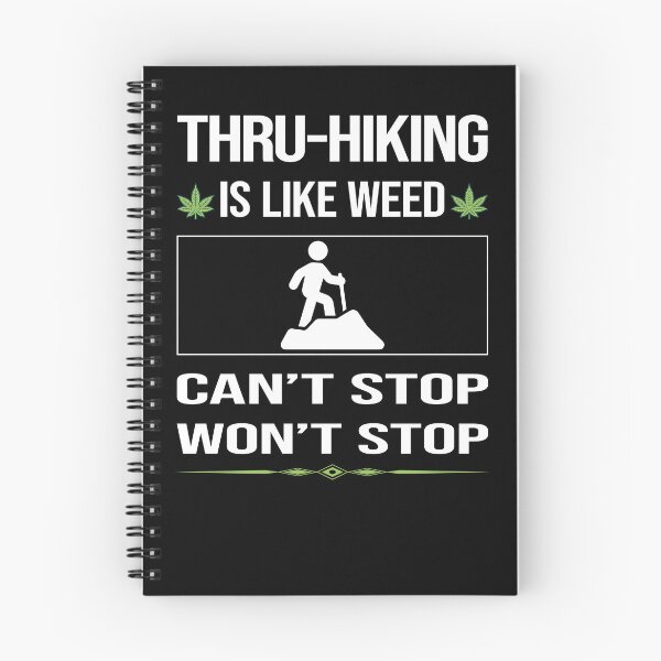 Item preview, Funny Can't Stop Thru-Hiking Thru Hiking Hike Hiker designed and sold by FulviaContreras.