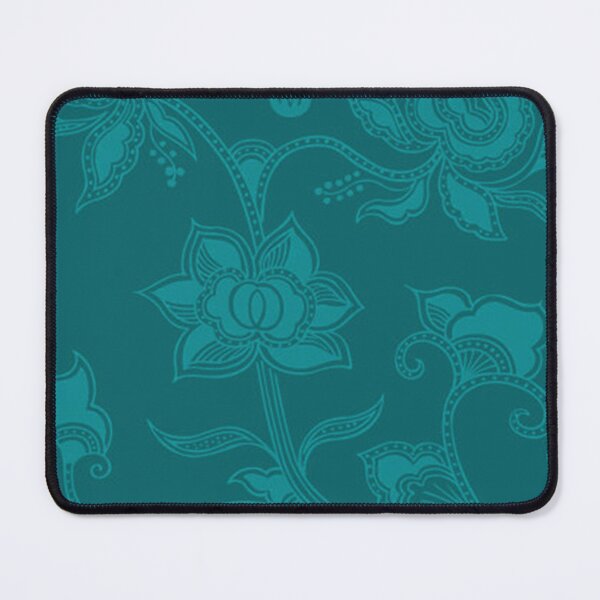 Item preview, Glamorous Vintage Floral Elegant Teal Turquoise designed and sold by SaraValor.