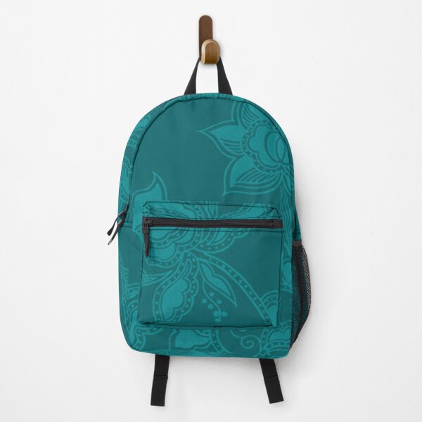 Item preview, Glamorous Vintage Floral Elegant Teal Turquoise designed and sold by SaraValor.